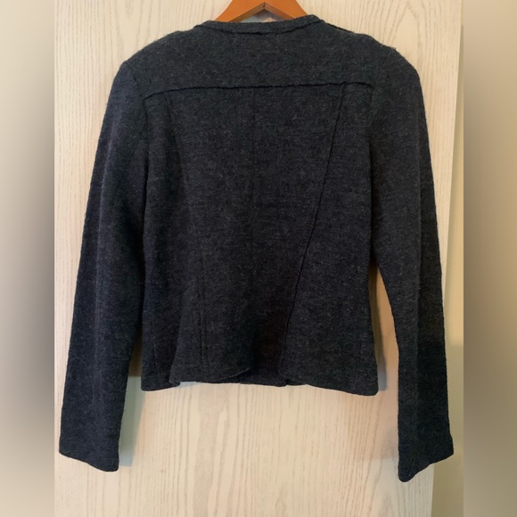 CAbi #184 Gray My Fair Jacket Size Small - Picture 5 of 8